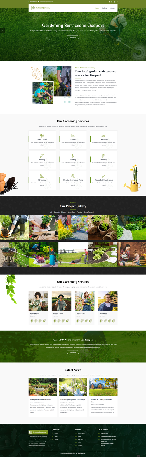 Richmond-Gardening