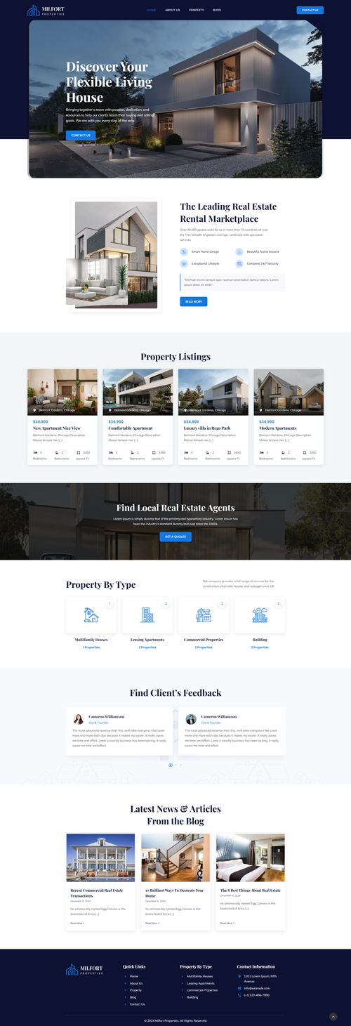 demo milfortproperties